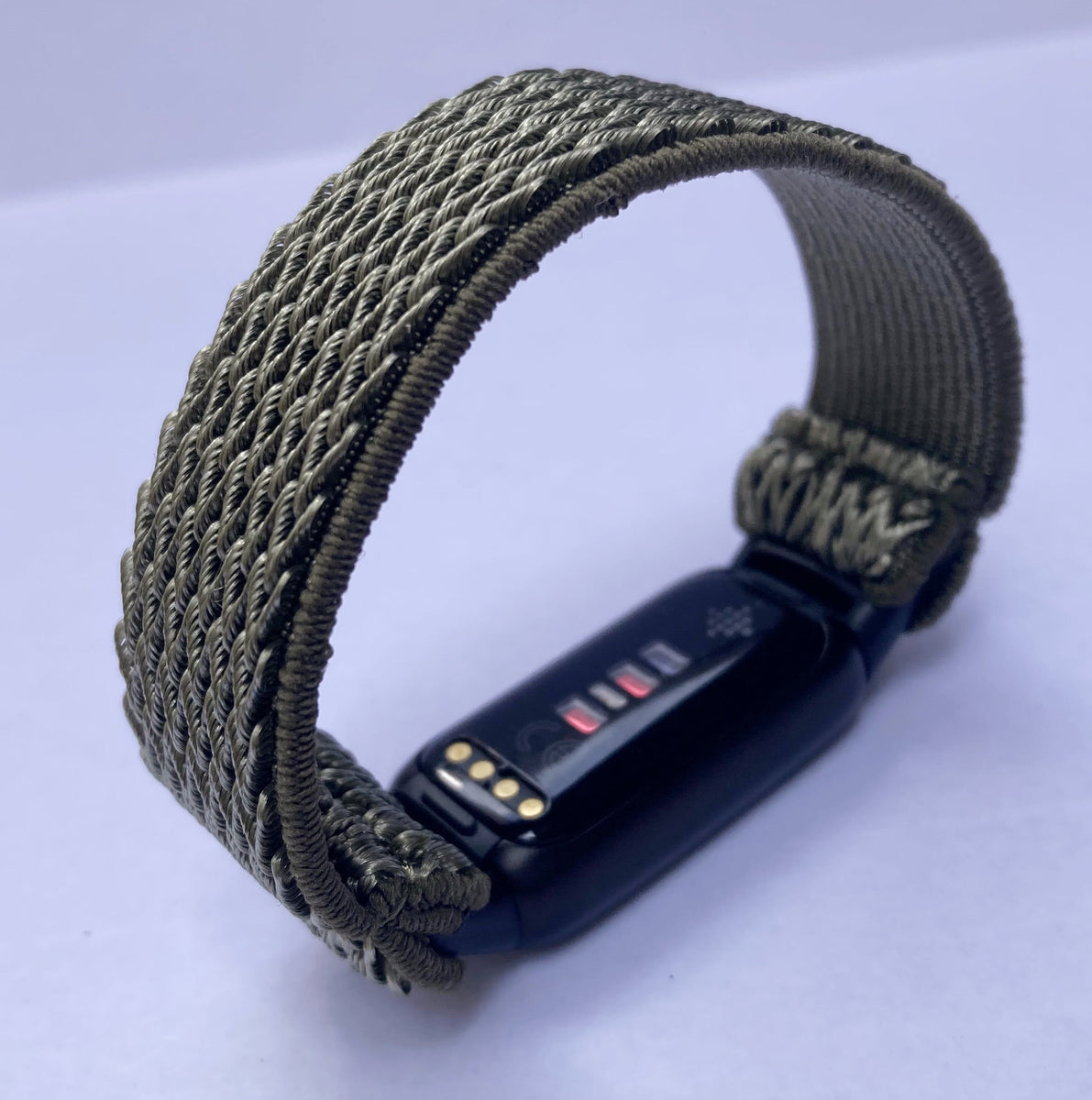 Elastic watch band for Fitbit Charge 5 handmade Boho hippie Elastic wa –  Luna Watch Bands