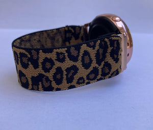 Elastic bands for Samsung Galaxy Active 1 & 2 Watch Band handmade watch bands for Samsung Leopard print