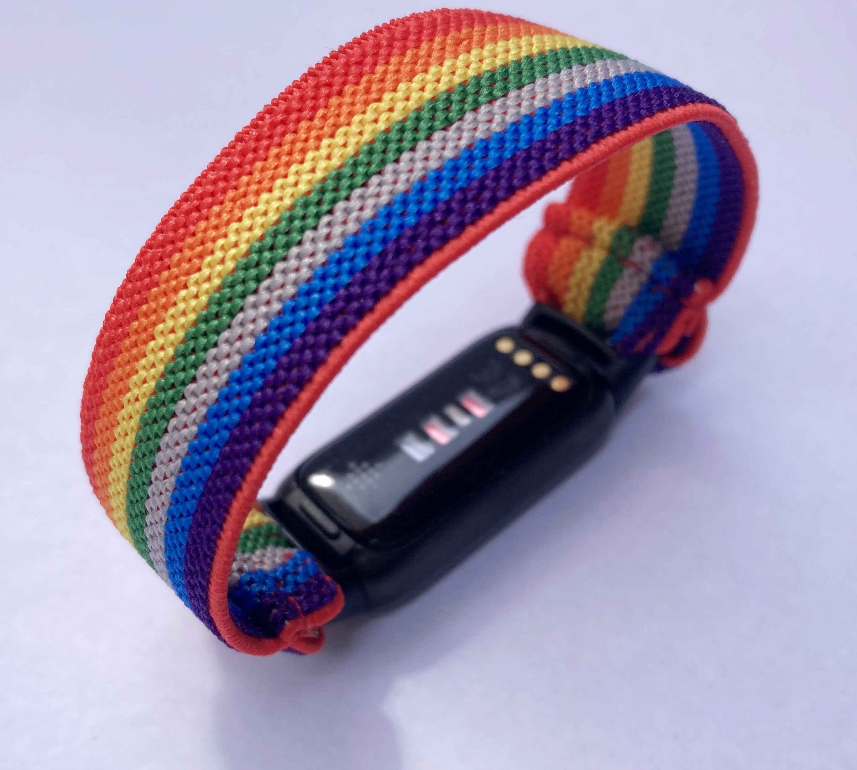 Rainbow best sale fitbit band