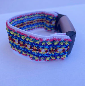 Elastic for Fitbit charge 3 / 4 bands Handmade Customized Charge 3 bands new patterns