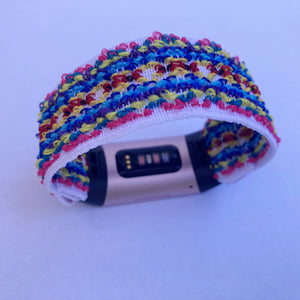 Elastic for Fitbit charge 3 / 4 bands Handmade Customized Charge 3 bands new patterns