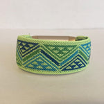 Elastic band for Fitbit charge 3 / 4 bands Handmade Customized Fitbit Charge 3 watch bands green pattern