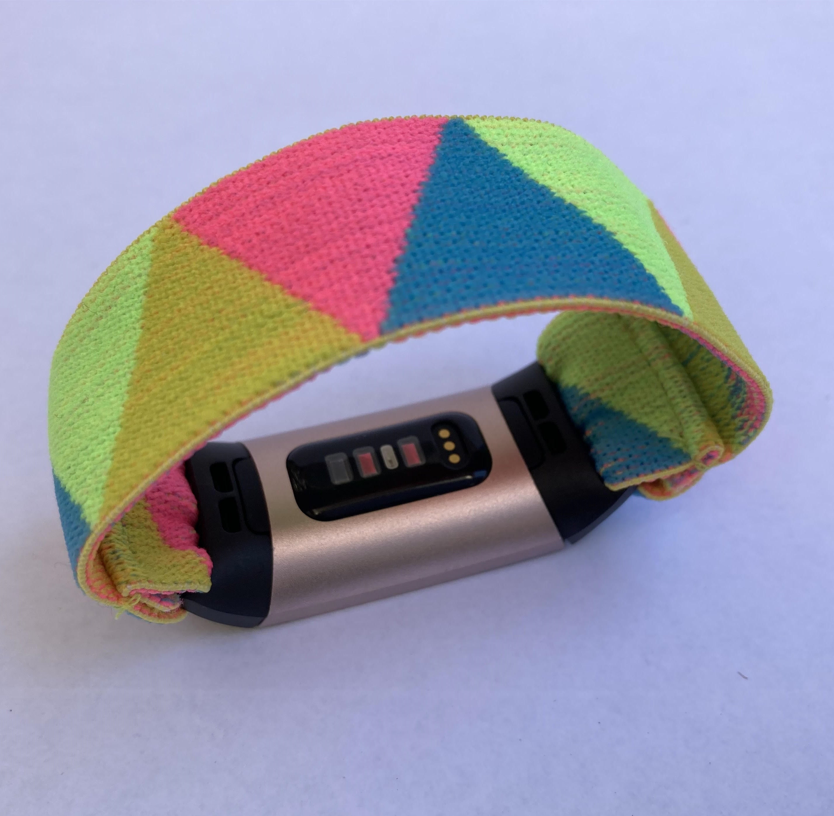 Elastic band for Fitbit charge 3 / 4 bands Handmade Customized Charge 3 watch bands new pattern