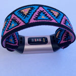 Elastic band for Fitbit charge 3 / 4 bands Handmade Customized Fitbit Charge 3 watch bands new pattern