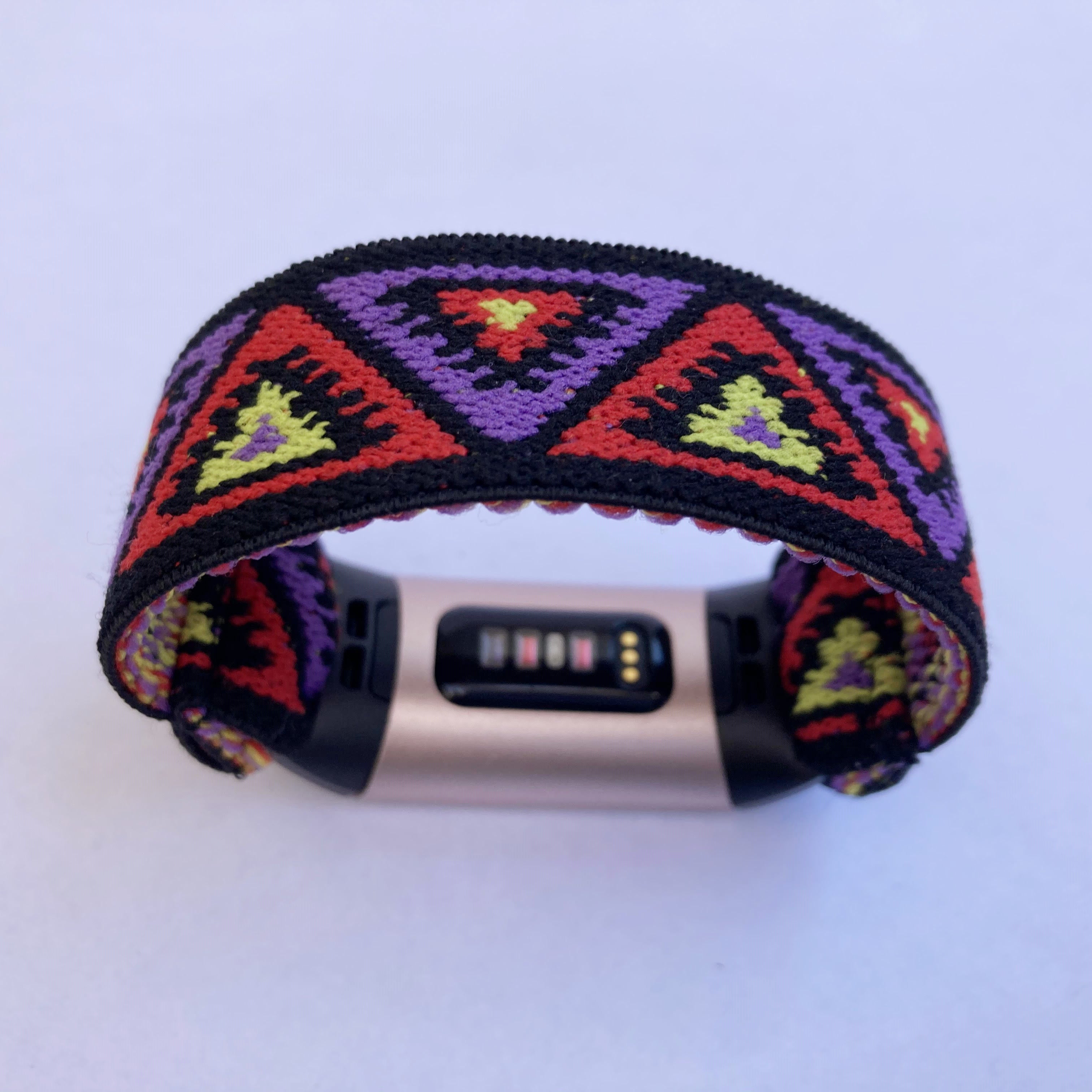 Elastic band for Fitbit charge 3 / 4 bands Handmade Customized Fitbit Charge 3 watch bands new pattern