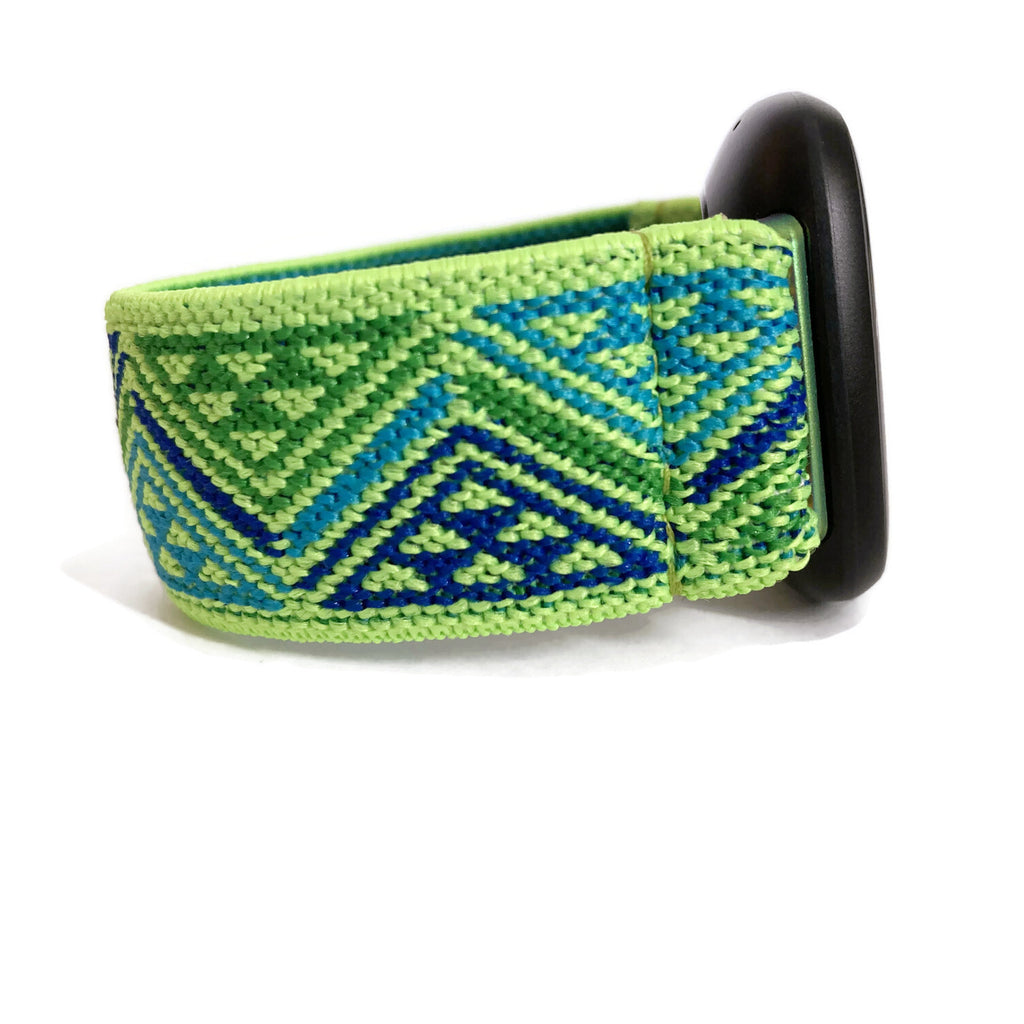 Elastic band for Fitbit Versa 3 / Fitbit Sense watch band Elastic band Fitbit Versa 3 Fitbit sense green