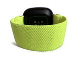 Elastic band for Fitbit Versa 3 / Fitbit Sense watch band Elastic band Fitbit Versa 3 Fitbit sense Fluorescent green