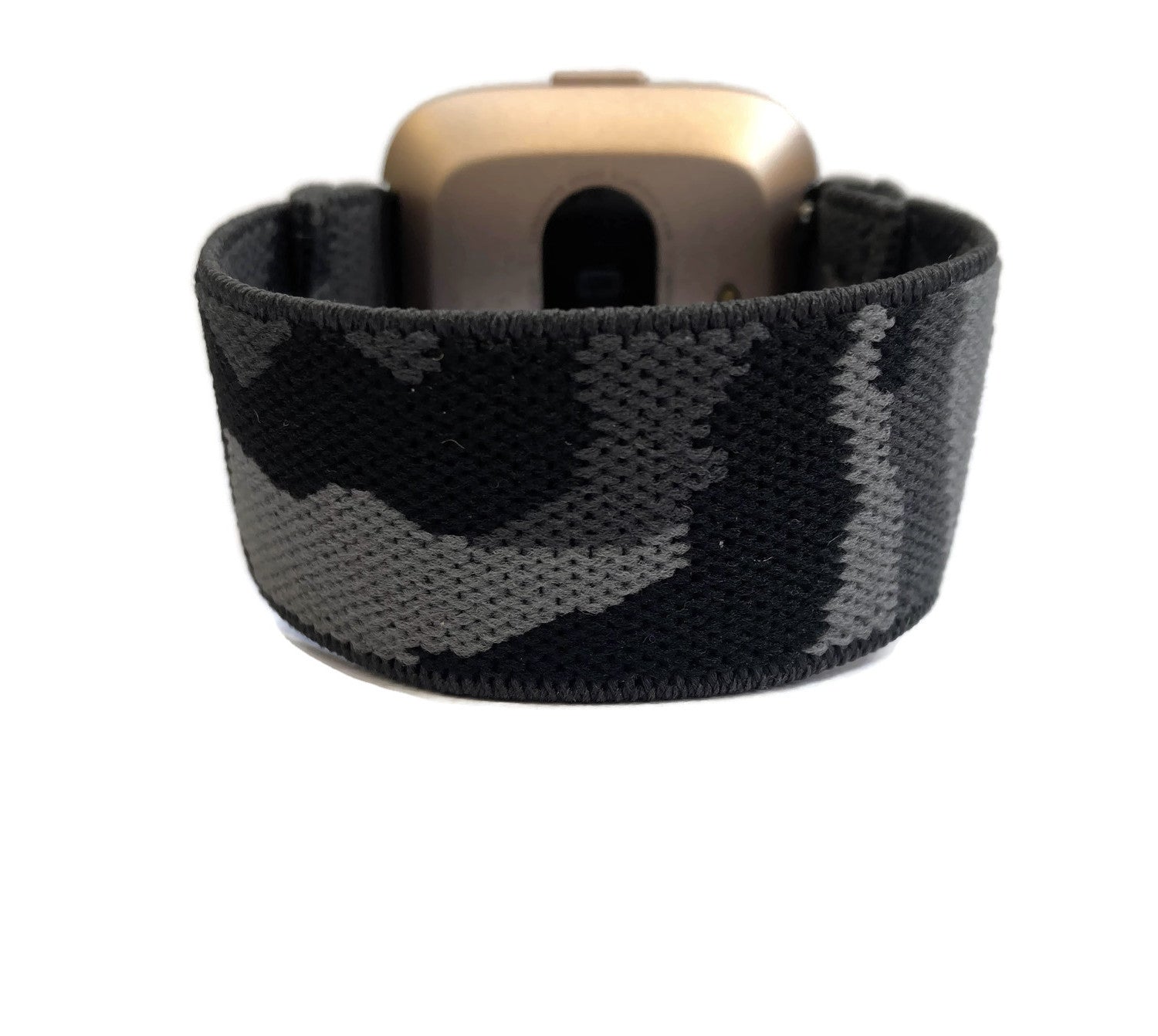 Elastic watch band for Fitbit Versa 1 ,2 and Fitbit Lite watch  band New style handmade for Fitbit watch bands gray camo