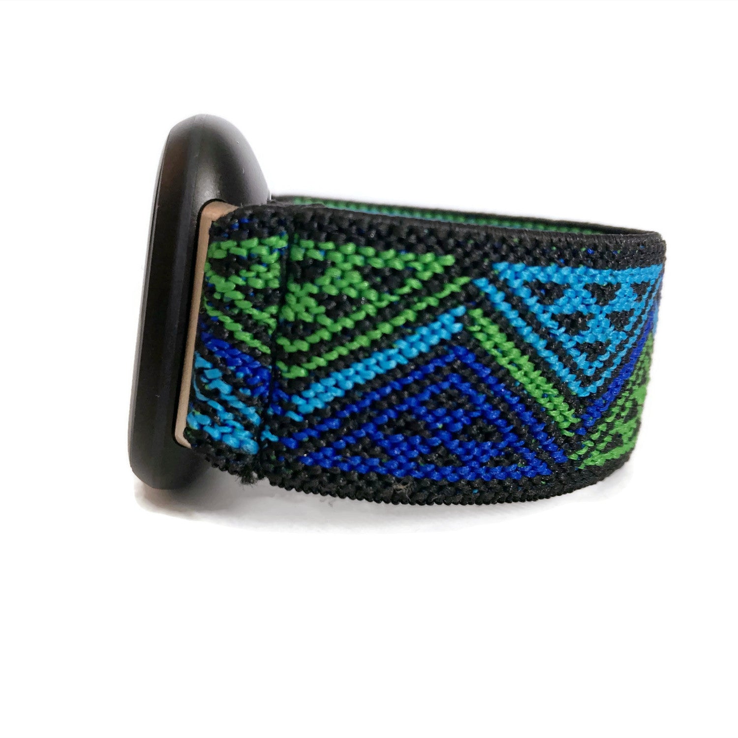 Elastic band for Fitbit Versa 3 / Fitbit Sense watch band Elastic band Fitbit Versa 3 Fitbit sense green blue