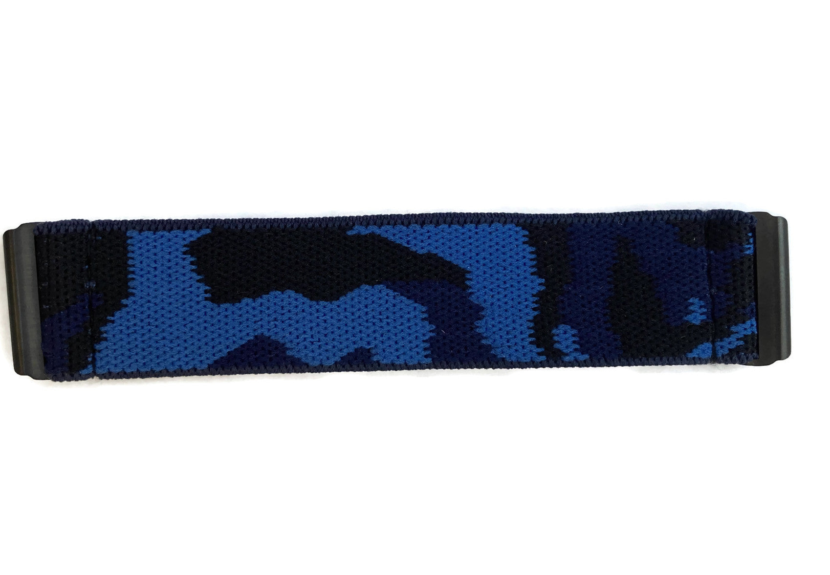 Elastic watch band for Fitbit Versa 1 ,2 and Fitbit Lite watch band for Fitbit watch Blue camo