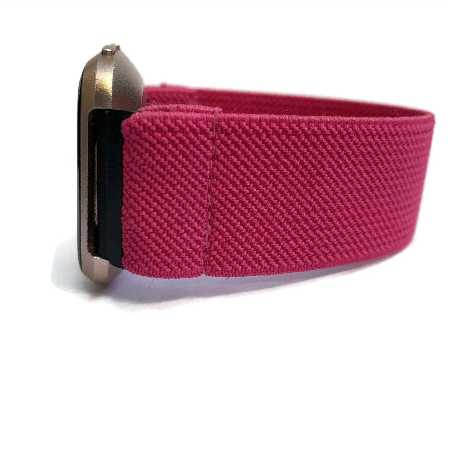 Elastic watch band for Fitbit Versa 1 / 2 and Fitbit Lite watch band for Fitbit watch rose red