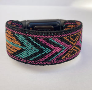 Elastic watch band for Fitbit Charge 5 handmade Boho hippie Elastic watch band New band