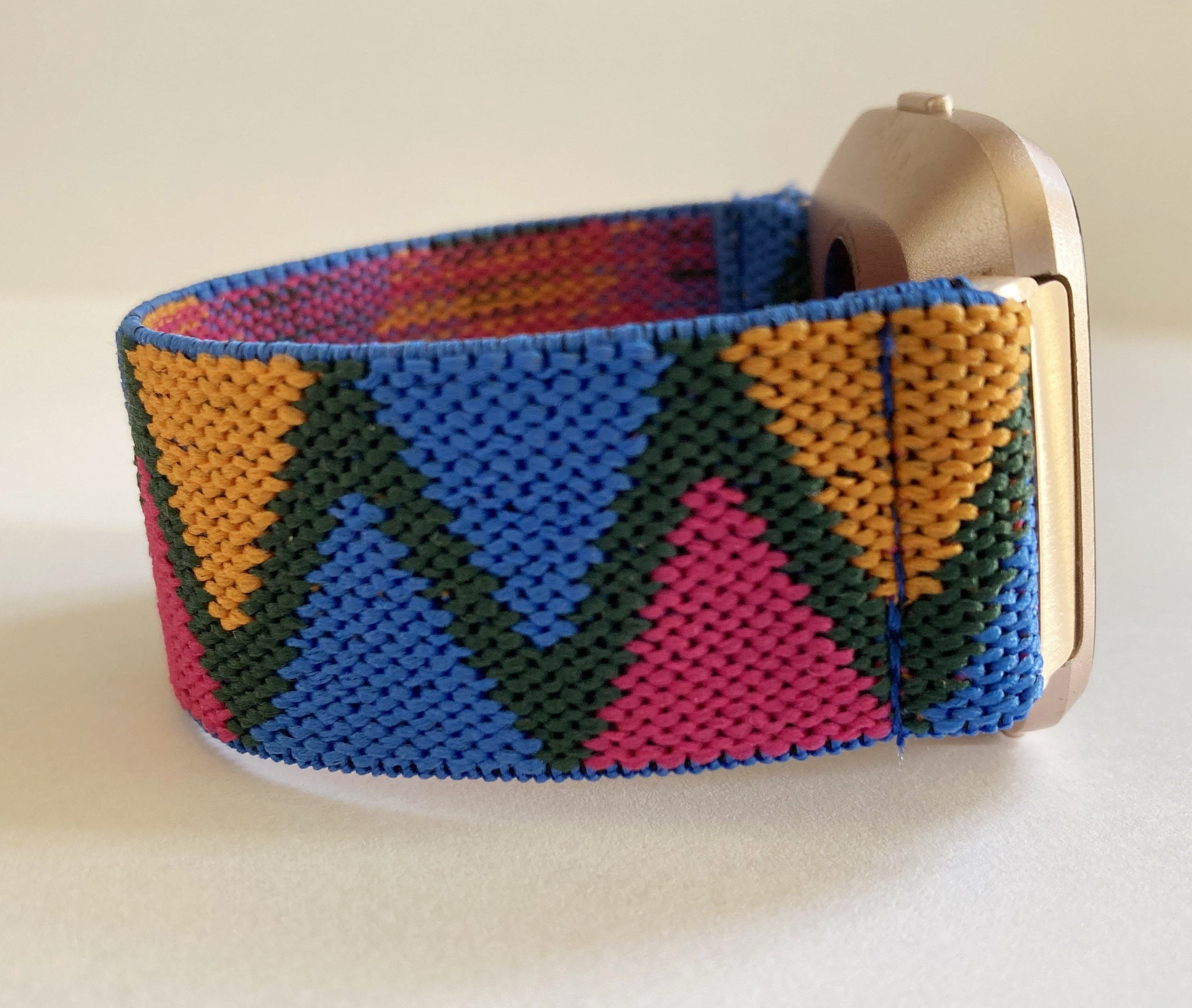 Elastic Fitbit Versa watch band Fitbit Versa 1, 2, Lite  Boho hippie New style Handmade Customized