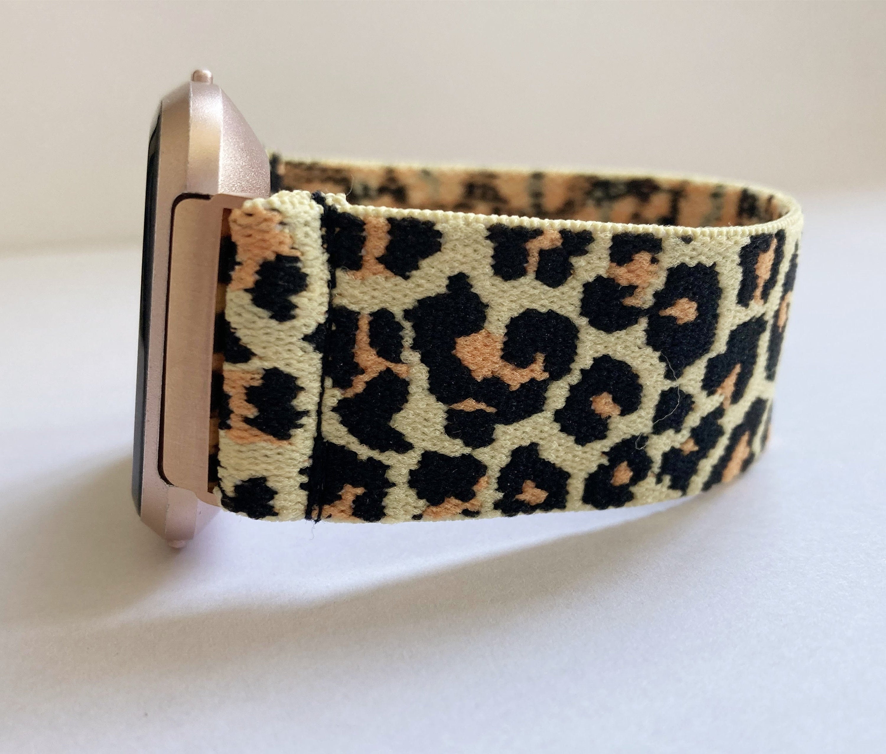 Leopard print fitbit versa band best sale