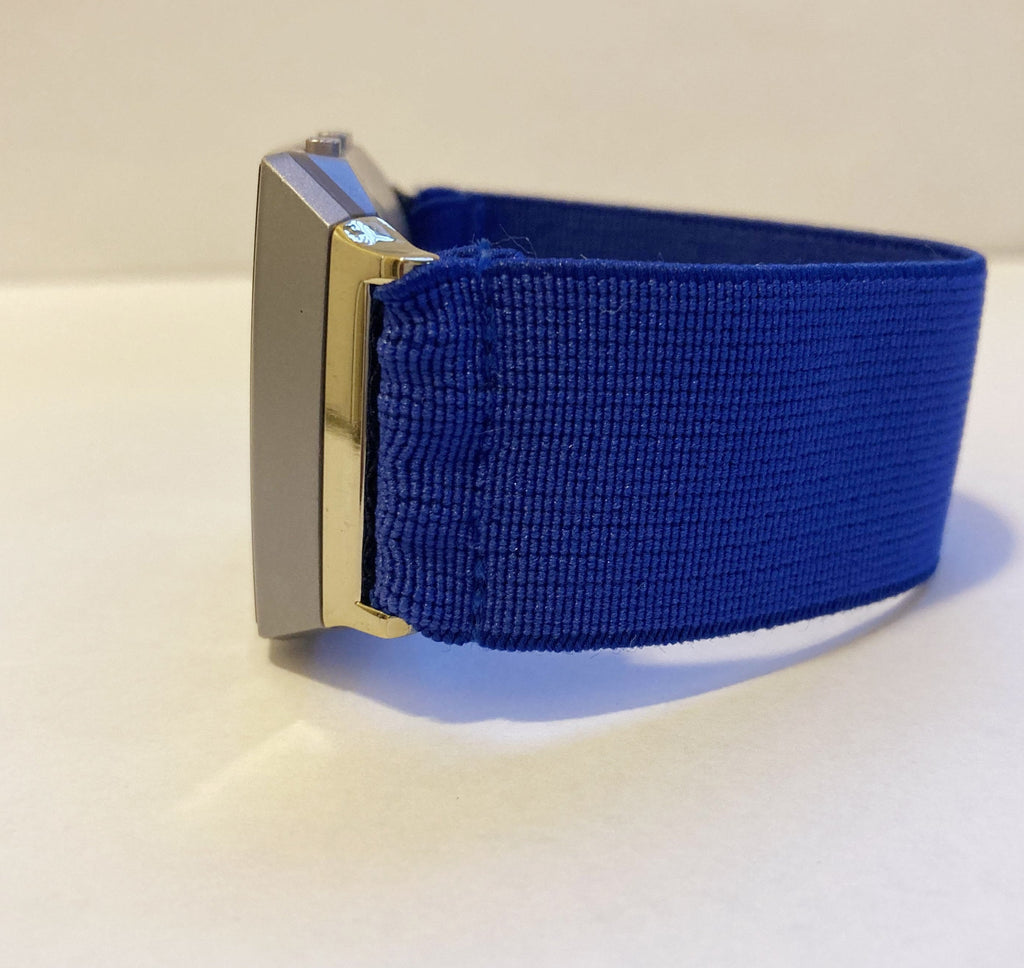 Elastic Fitbit Ionic Watch band Elastic watch band New Boho Hippie watch replacement Blue