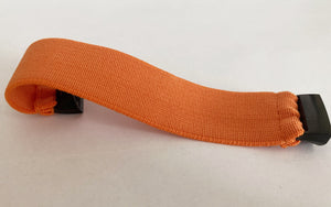 Elastic watch band for Fitbit charge 3 / 4 bands  Handmade Customized Boho hippie orange