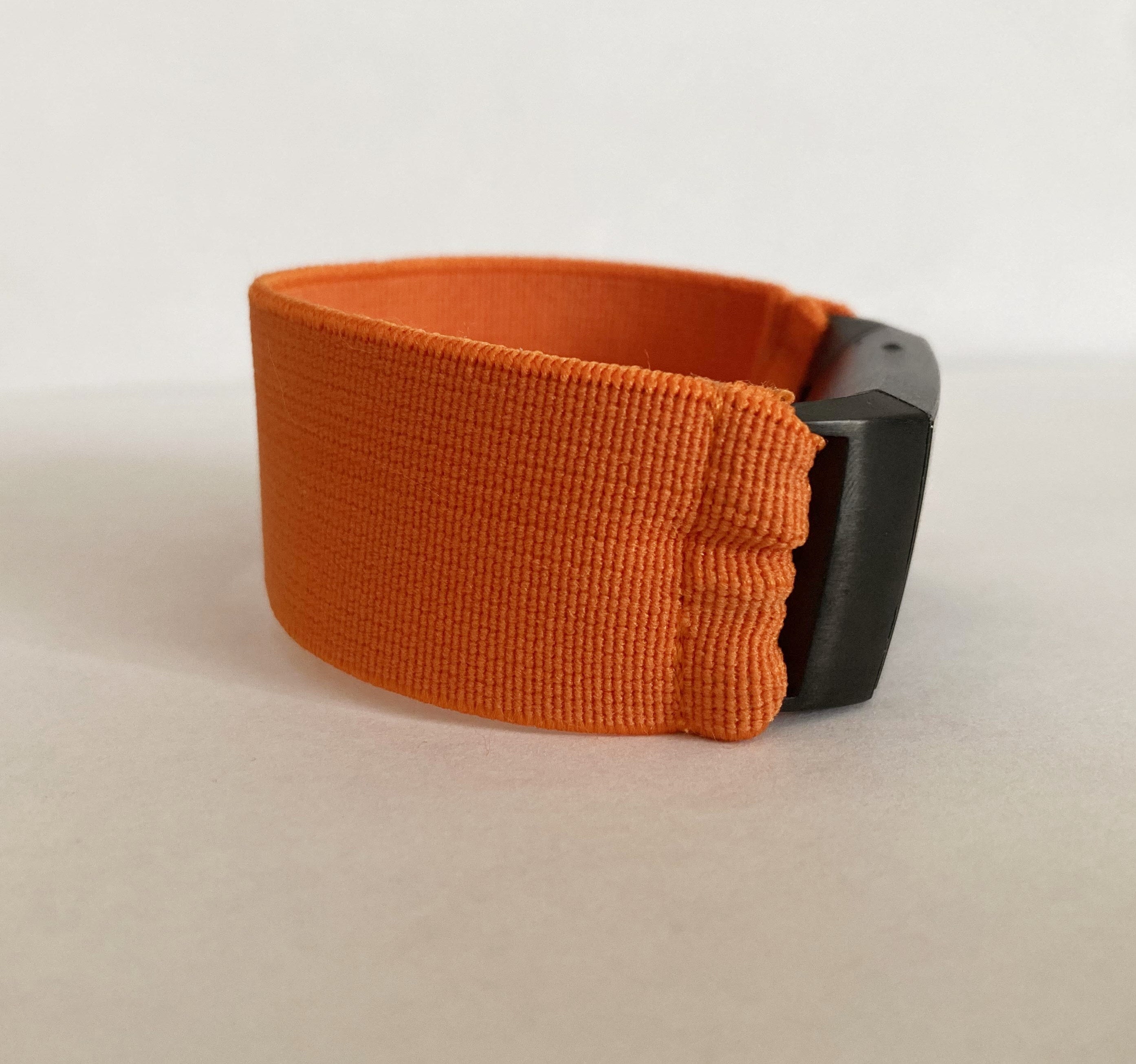 Elastic watch band for Fitbit charge 3 / 4 bands  Handmade Customized Boho hippie orange