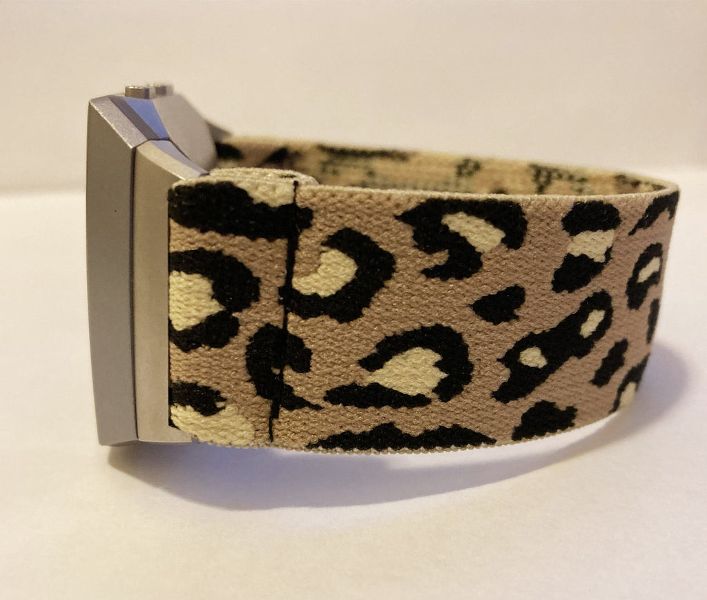 Elastic watch band for Fitbit Ionic Watch band Boho new style leopard