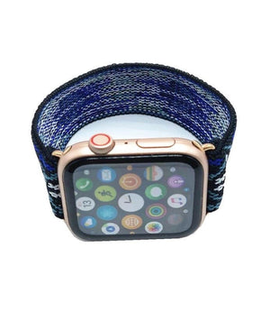 Elastic Apple Watch band for all series 1 2 3 4 5 6 Watch bands for Apple watch 38mm 40mm 42mm 44mm blue