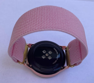 Elastic band for Samsung Galaxy Active 1 & 2 Watch Band handmade watch bands for Samsung watch pink