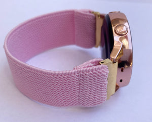 Elastic band for Samsung Galaxy Active 1 & 2 Watch Band handmade watch bands for Samsung watch pink